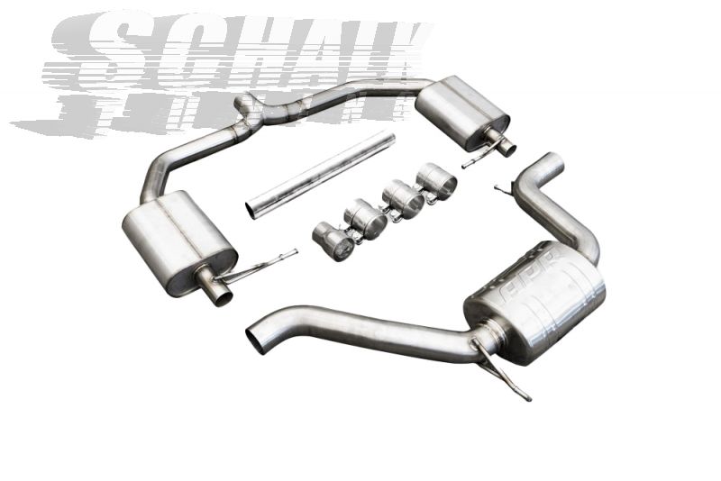 Catback system Octavia RS exhaust system